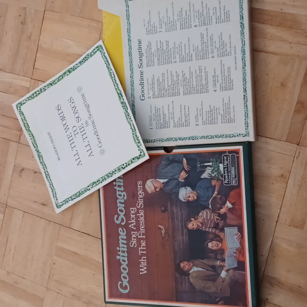 Readers Digest Goodime Songtime Sing Along with the Fireside Singers with words